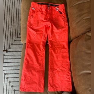 Bright Salmon Oakley Snowpants
